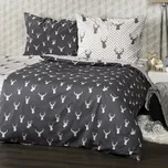 4Home Bavlněné povlečení Reindeer, 160 x 200 cm, 70 x 80 cm 76634718