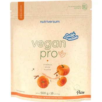 Fitness strava Nutriversum Vegan Pro 500 g Příchuť: Pumpkin Spice