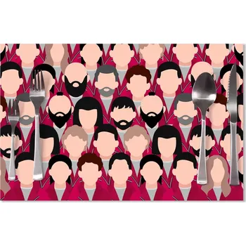 prostírání Sablio Prostírání Money heist Anonymní tváře: 40x30cm