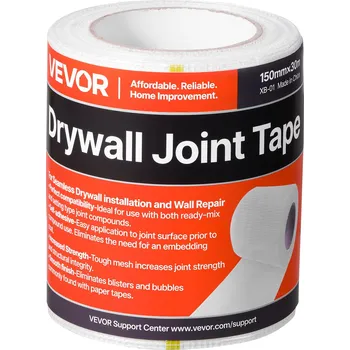 Lepicí páska Vevor Páska na sádrokarton skleněná 150 mm × 30 m samolepící, 12 rolí