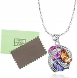 STŘÍBRNÝ NÁHRDELNÍK POVRCHOVĚ UPRAVENÝ RHODIEM (RYZOST 925)