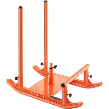 Sáně Vevor Ocelové sáňky na kotouče s rukojetí, kompatibilní s kotouči 25/51 mm