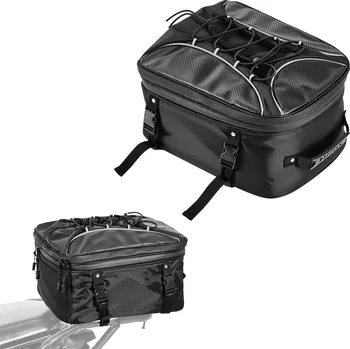 Zavazadlo na motocykl Vevor Motocyklový zadní vak 22–34 L rozšiřitelný, nepromokavý s popruhy
