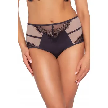 Dámské spodní prádlo AVA Kalhotky brazilské kalhotky Jardin 2007/b cold espresso M