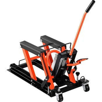zvedák Vevor Hydraulický-pneumatický zvedák na moto 1500lbs, 4.1-15 in, s nájezdem