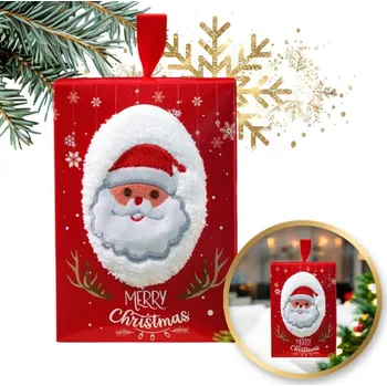Flamenco Mystique Vánoční ručník s motivem Santa Clause 35x35cm REC59WZ1