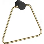 Mexen Aron věšák na ručník, černý/zlatý - 7088132-57 174921427