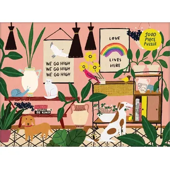 Puzzle Tady žije láska 1000 dílků GALISON