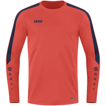 Pánská móda JAKO Power Sweater oranžová/tmavě modrá UK 152
