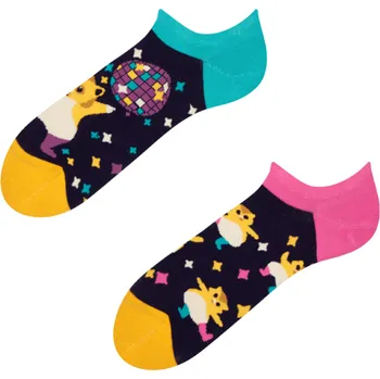 Dámské ponožky Veselé ponožky do tenisek Párty křečci