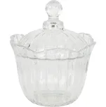 Skleněná dóza s víkem - Ø15*18 cm 96952351