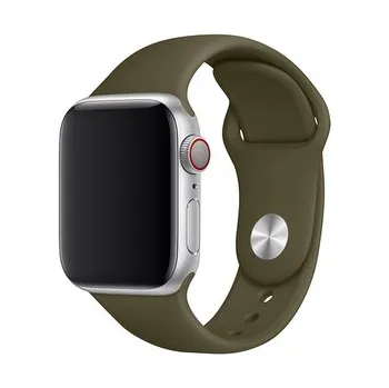 Chytré hodinky Apple Watch řemínek jednobarevný, 42/44/45/46/49mm, L (Obvod ruky 18,5 - 23cm), Khaki