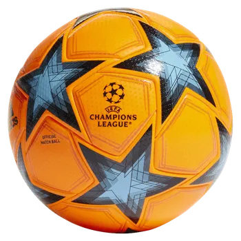 Fotbalový míč Adidas UCL Pro Void Winter oranžová/stříbrná UK 5
