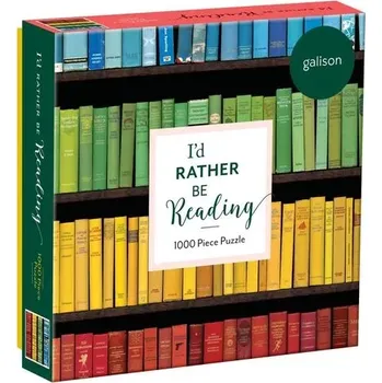 Puzzle Galison puzzle Raději bych si četl 1000 dílků