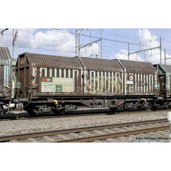 Modelová železnice Piko H0 28304 2dílná sada vozíku s teleskopickou rukojetí CH-SBB C H0