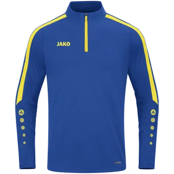 Pánská mikina JAKO Power Zip Top modrá/žlutá UK S