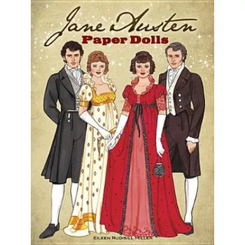 Umění Jane Austen Paper Dolls: Four Classic Characters – Eileen Miller (EN)