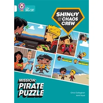 Cizojazyčná kniha Shinoy and the Chaos Crew Mission: Pirate Puzzle - Callaghan, Chris