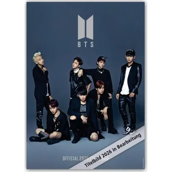 Kalendář BrownTrout BTS - Bangtan Boys 2026 - A3-Posterkalender
