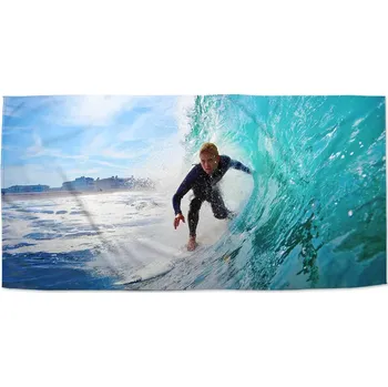 Sablio Ručník Surfař na vlně - 30x50 cm