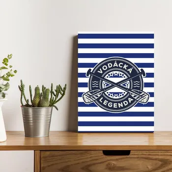 Plechová cedule Sablio Dárková cedulka Vodácká legenda: 30x40 cm