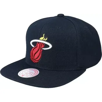 Kšiltovka Mitchell & Ness NBA Miami Heat Top Spot Snapback Hwc Heat Cap HHSS2976-MHEYYPPPBLCK OSFM