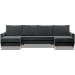 Velká rozkládací sedací souprava ETNA III Šedá 198027714