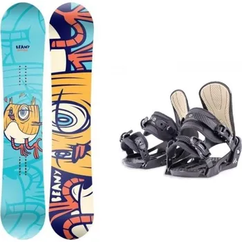 Snowboarding Beany MAD CHICK dětský snowboard + Beany Junior vázání 90 cm + S - EU 36-38 + DÁREK + Doprava ZDARMA
