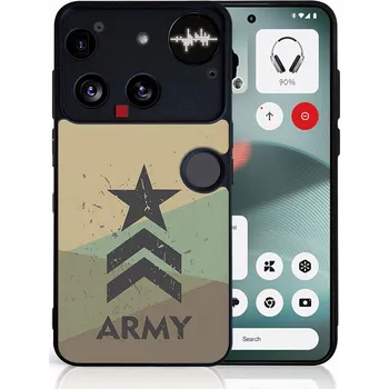 Pouzdro na tablet VSECHNONAMOBIL 128425 MY ART Ochranný kryt pro Nothing Phone (3) ARMY (236)