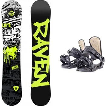 Snowboard Raven Core Junior mini dětský snowboard + Beany Junior vázání 90 cm + S - EU 36-38 + DÁREK + Doprava ZDARMA