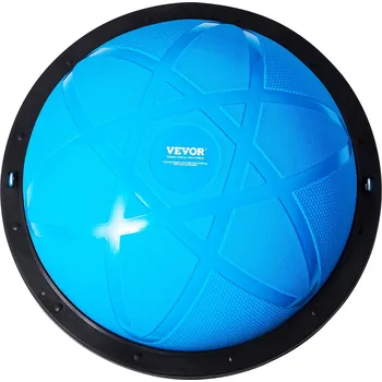 Gymnastický míč Vevor Poloviční cvičební míč s pásy a pumpou, 23 inch, nosnost 660 lbs