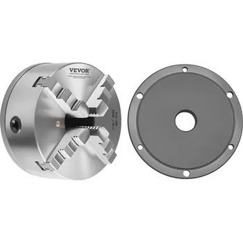 Sklíčidlo Vevor Sklíčidlo samostředící 4-čelistní 8 in (200 mm), 4–200 mm ht300