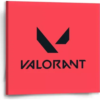 Obraz Sablio Obraz VALORANT Red - 50x50 cm