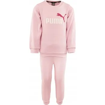 Podprsenka Puma dětská teplákovka růžová bavlna velikost 86