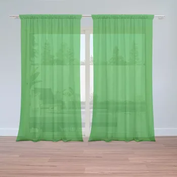 Záclona Sablio Záclony Irská zelená: 2ks 150x250cm