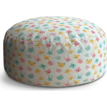 Taburet Sablio Taburet Circle Dětské hračky: 38x48 cm