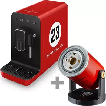 Příprava kávy PORSCHE x SMEG Bean To Cup Coffee Machine + Originals 911 Spotlight ZDARMA