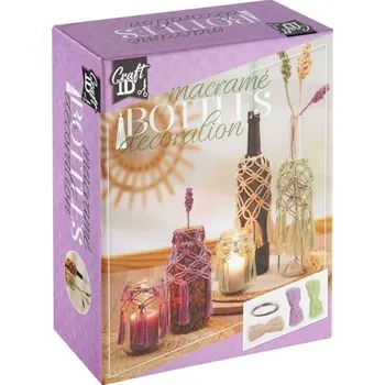 kreativní sada Creative Craft Group Kreativní sada macramé - Dekorace na lahev