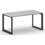 Kancelářský stůl PRIMO INSPIRE, 160x80 cm, černá podnož, šedá 159465619
