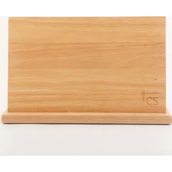 Stojan na nože CS SOLINGEN Stojan na nože magnetický dřevěný ALSATIA CS-101916