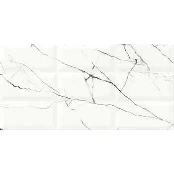 Obklad Cersanit Arce white structure glossy 29,7x60 (NT993-002-1)
