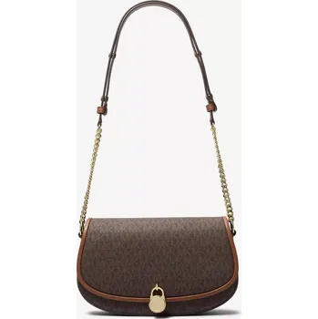 MICHAEL KORS dámská kabelka Mila hnědá logová