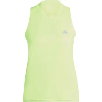 Dámské běžecké tílko adidas RUN IT TANK TOP XL Žlutá, Stříbrná