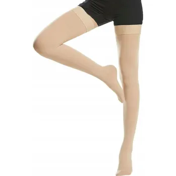 Dámské punčochy Kompresní punčochy BEISTER XXL béžové