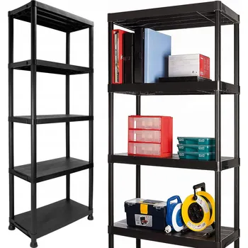 Dílenský regál Dřevěný skladový regál Gockowiak 170,95 x 60,95 x 30,95 cm, max. nosnost 25 kg na polici