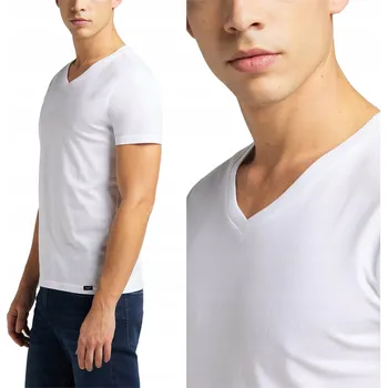 Pánské tričko Pánské tričko s výstřihem do V Lee, velikost XXL