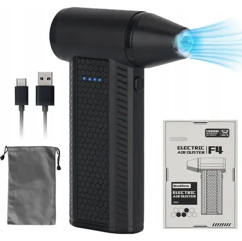 Vysavač MINI ELEKTRICKÝ ODPRAŠOVAČ VZDUCHU FOUKAČ RYCHLÝ A VÝKONNÝ PŘENOSNÝ 130000 OT./MIN