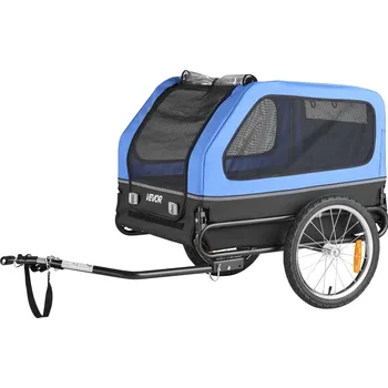 Přívěsný vozík pro psa Vevor Přívěsný vozík pro psa, nosnost 40 kg, skládací rám, univerzální spoj
