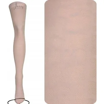 Podprsenka Vzorované Punčocháče Calzamia 40 DEN béžové Beige, velikost 2