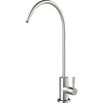 vodní filtr Vevor Kohoutek pro reverzní osmózu, bez olova, mosazný ventil, broušený nikl